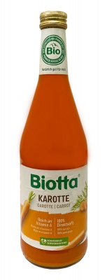 Biotta Organic Carrot Juice 500ml